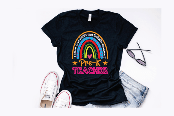 Download Pre-K Teacher Leopard Rainbow Design - Rainbow design Collection