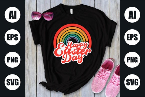 Download Happy Easter T Shirt , Rainbow Design - Rainbow design Collection